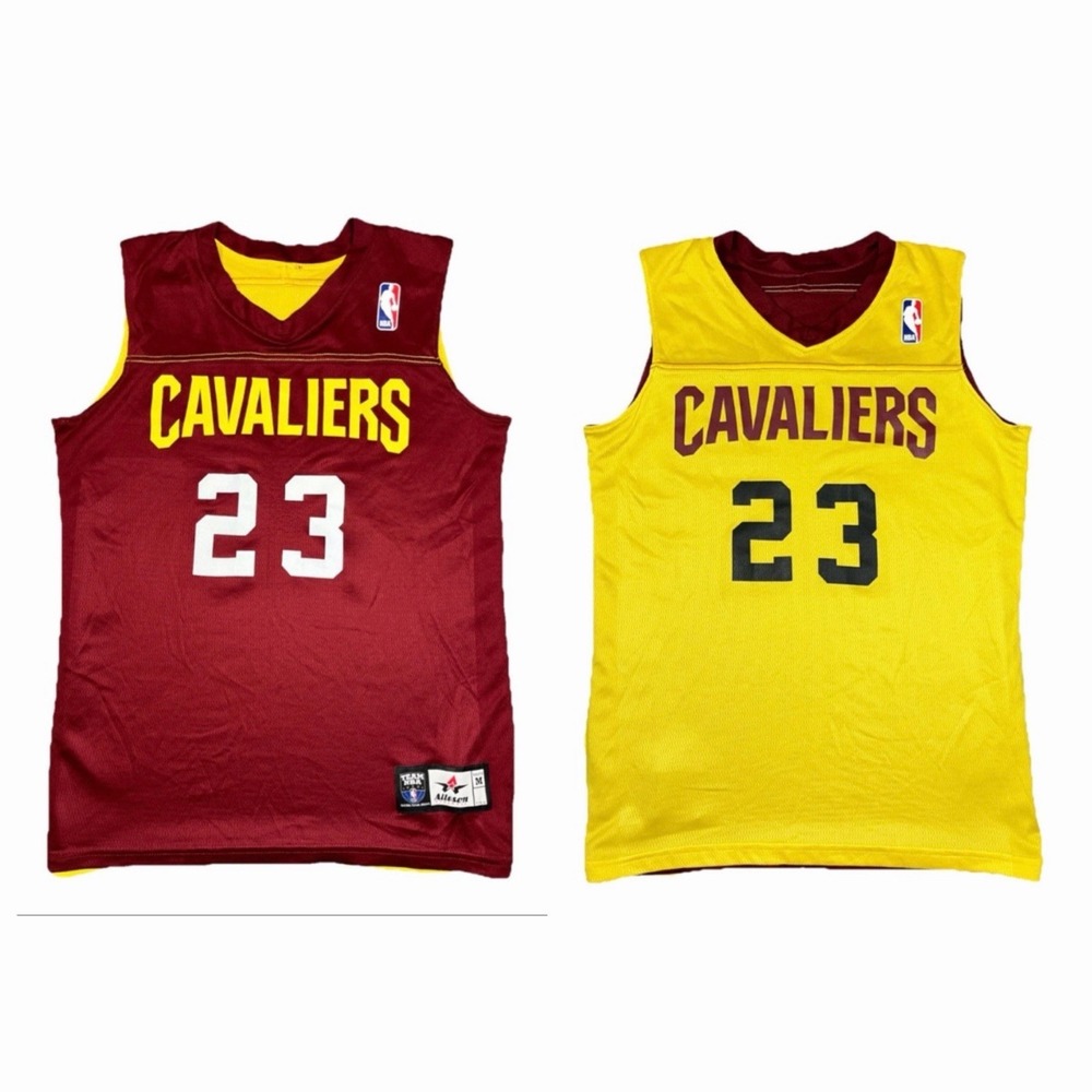 LeBron James Cleveland Cavaliers Jersey Kids M Medium #23 Alleson Reversible NBA